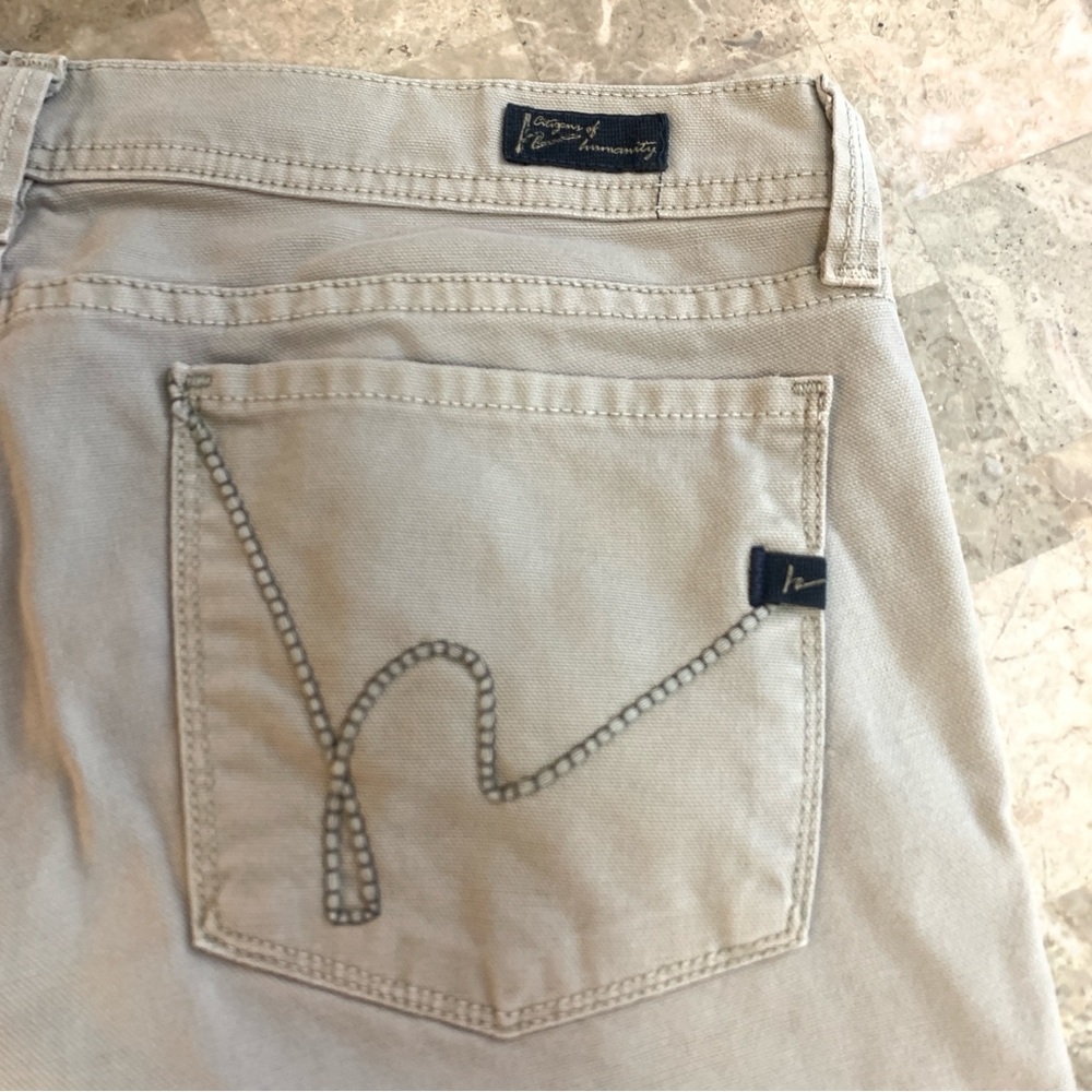 Citizens of Humanity Jeans Pants Ingrid Low Waist Flair Flare Size 32 Stretch!